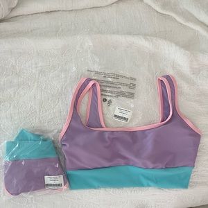 LAIN SNOW Cotton Candy Kiawah Bikini.